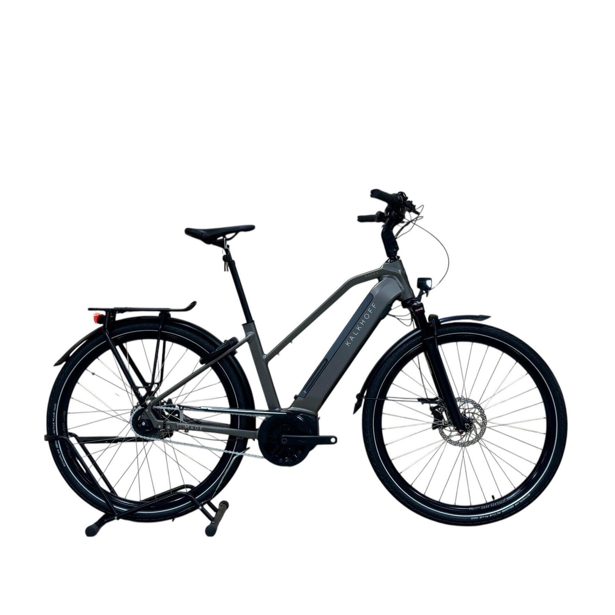 Kalkhoff - Reconditionné - Vélo Électrique Kalkhoff Image 5.b Move+ Nexus - Comme Neuf - Vélo Ville - Gris|noir - 43 Cm - Decathlon