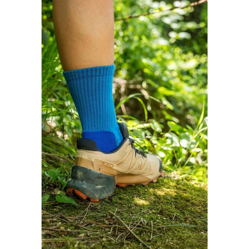 Coolmax Chaussettes de Marche - Sans Coutures Anti-ampoules - Ibex