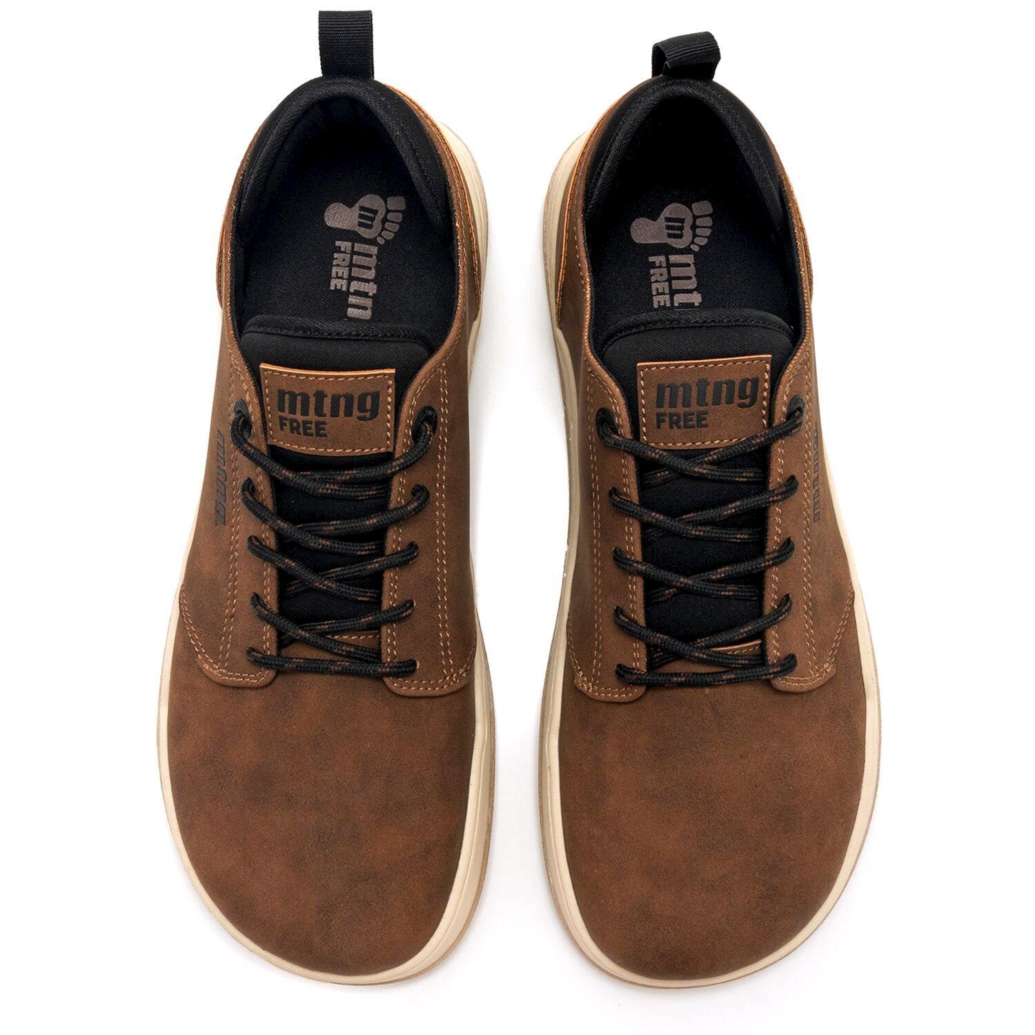 Zapatillas caminar Hombre barefoot MTNG Free-miami Marron 6/7