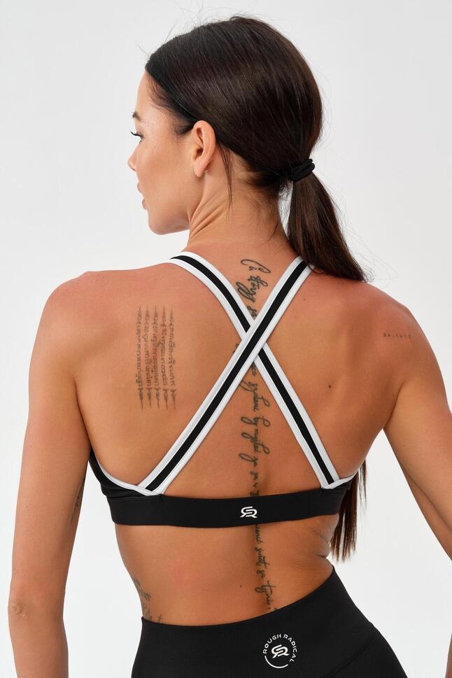 Stanik sportowy fitness Rough Radical Mocha Active Sports Bra