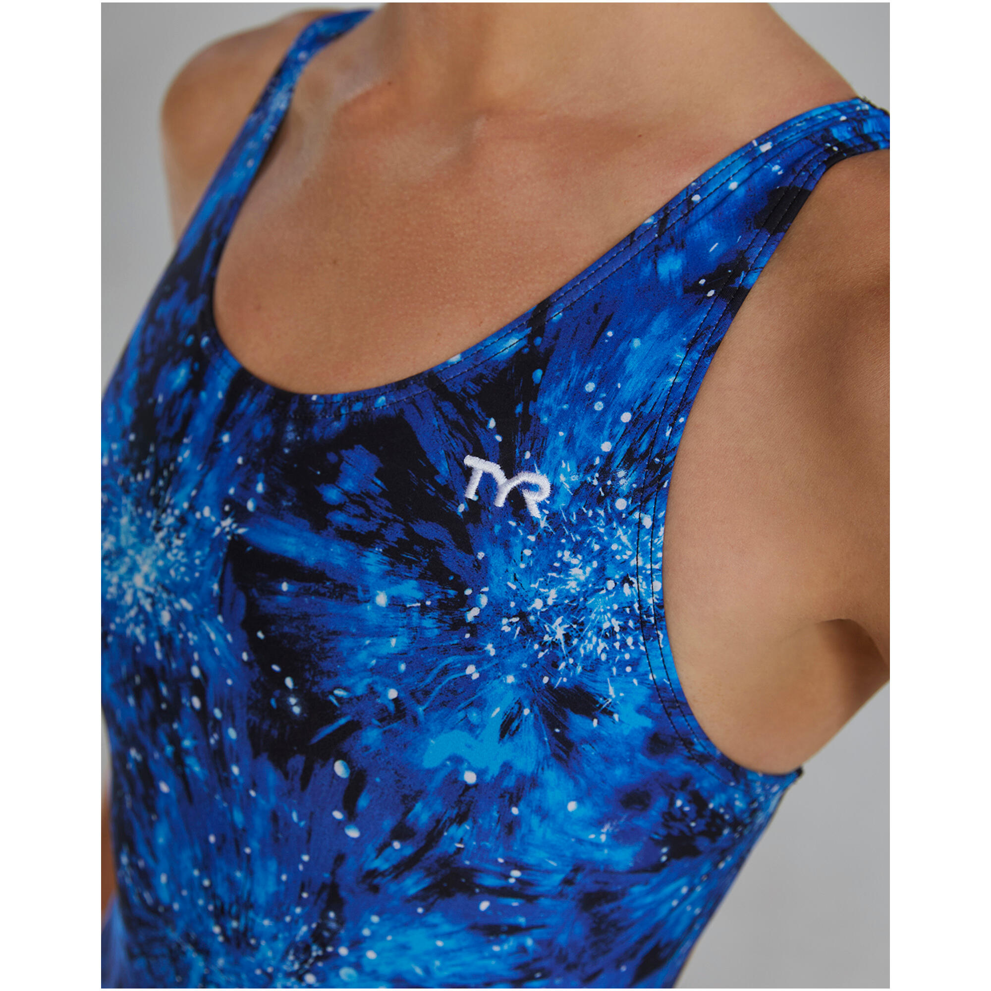 Strój pływacki damski TYR Maxfit Swimsuit - Radiant Flare 5/7