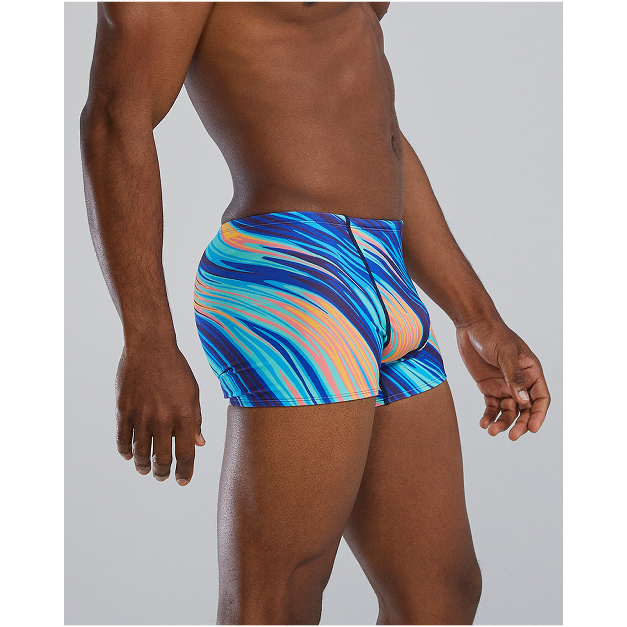 Spodenki pływackie męskie TYR Square Leg Swimsuit - Riptide 4/7