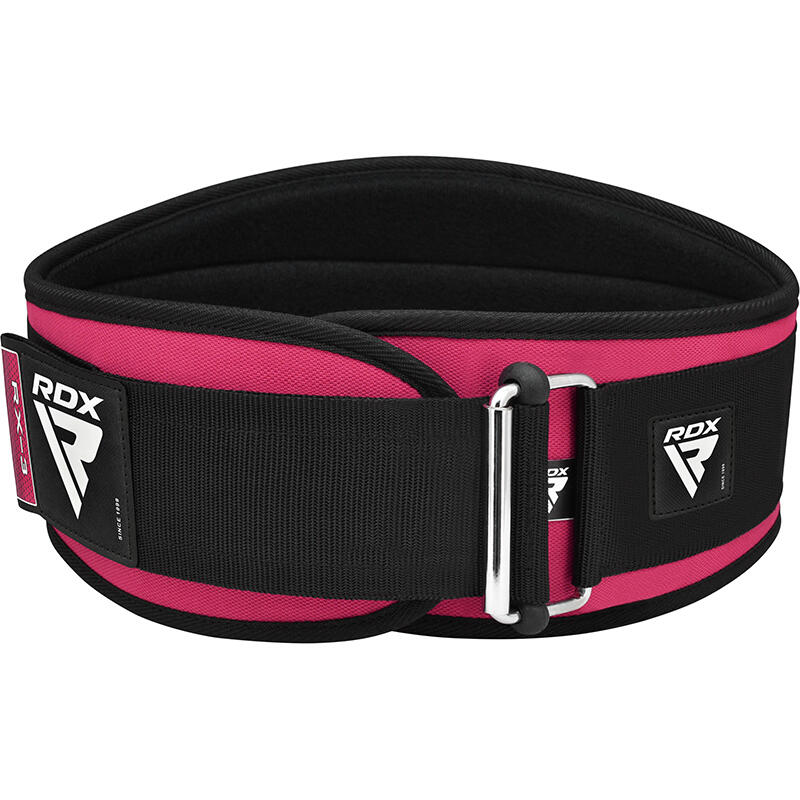 Ceinture de Musculation RDX RX3 Eva Curve Rose – XS 2/5
