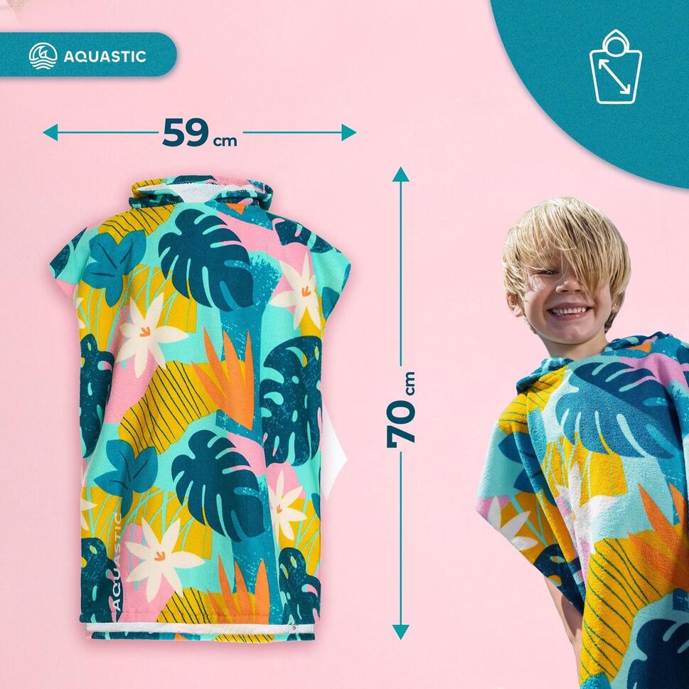 Ponczo dziecięce AQUASTIC Sunny JR