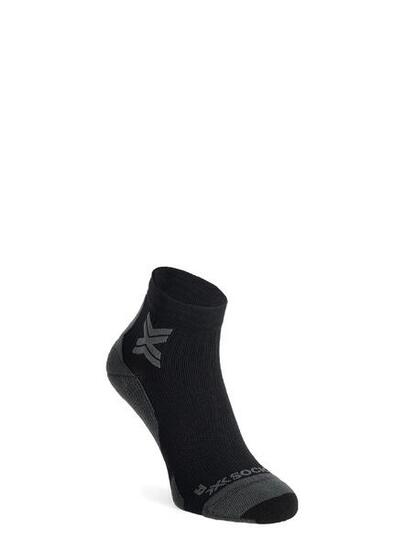 Chaussettes running X-SOCKS RUN DISCOVER noir, ventilation et amorti