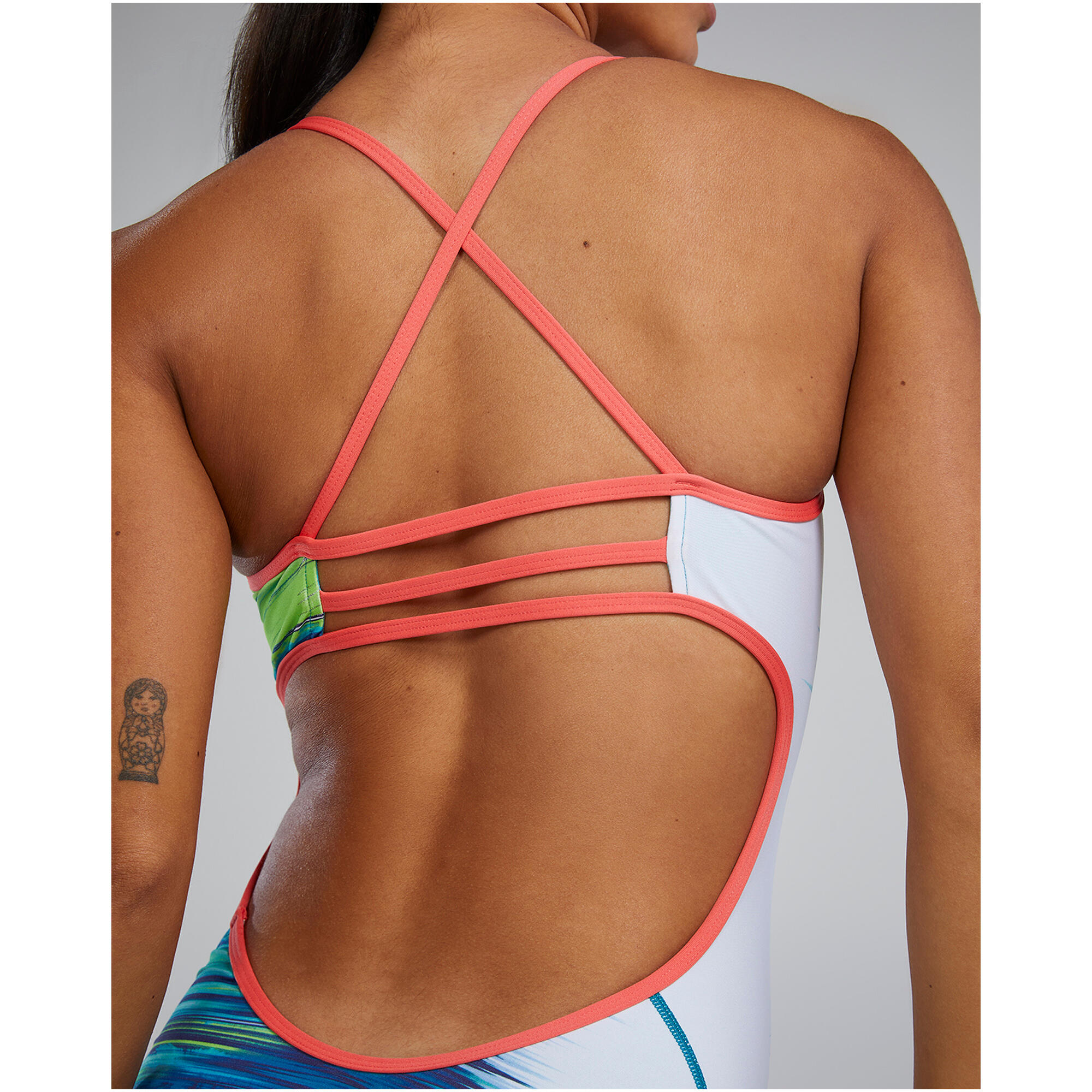 Strój pływacki damski TYR Trinityfit Swimsuit - Bravura 7/7