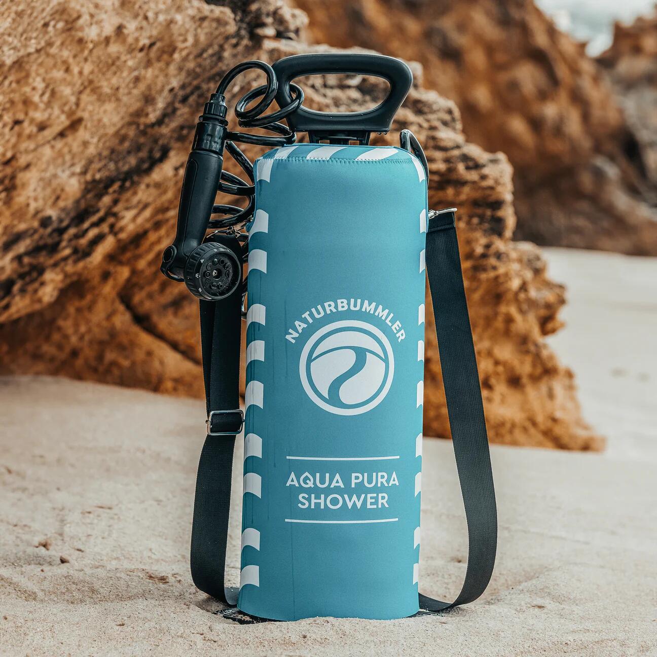 NATURBUMMLER Campingdusche Aqua Pura, 8L Fassungsvermögen