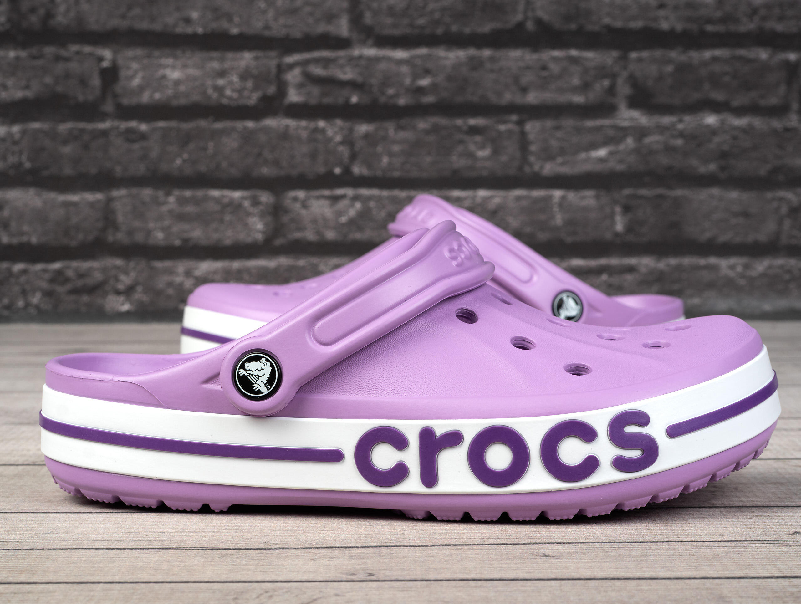 Sandały damskie na basen Crocs BAYABAND CLOG 2/7