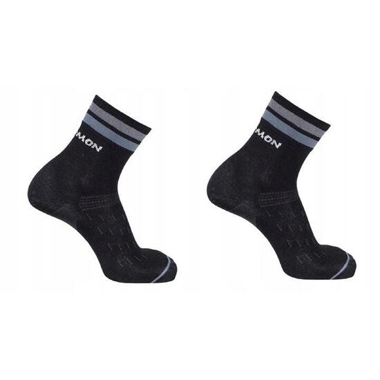 Skarpety sportowe Salomon Sonic Quarter odblaskowe paski