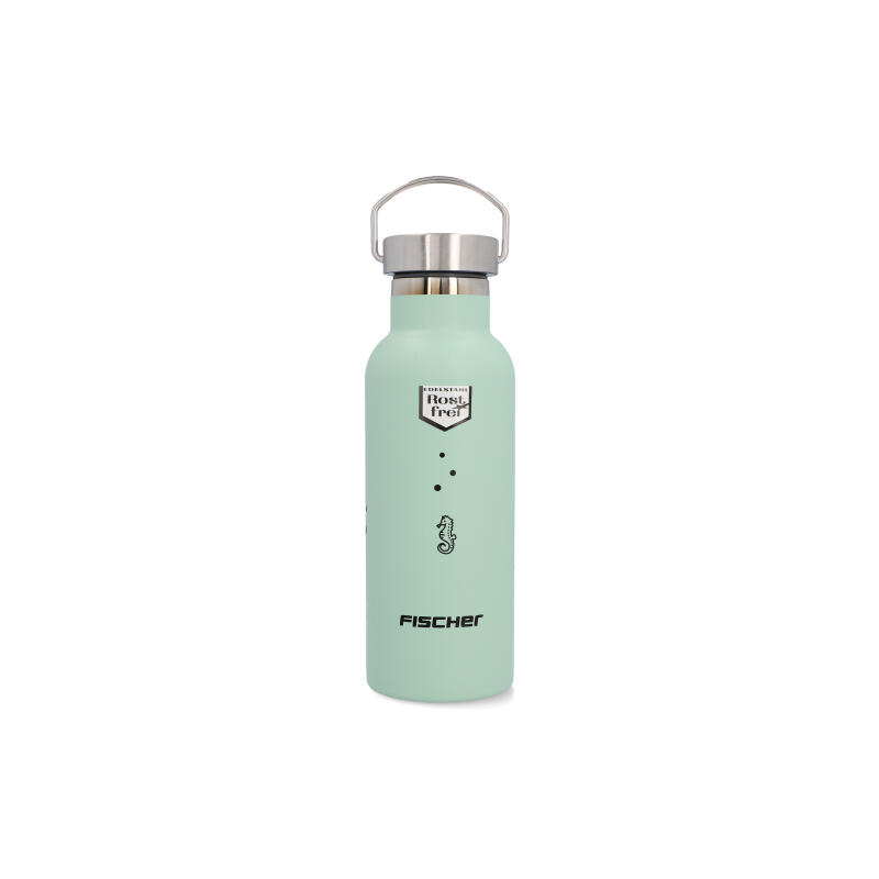 Fischer Bike - Gourde Inox Femme Fischer - Bidon - Vert - 500 Ml - Decathlon