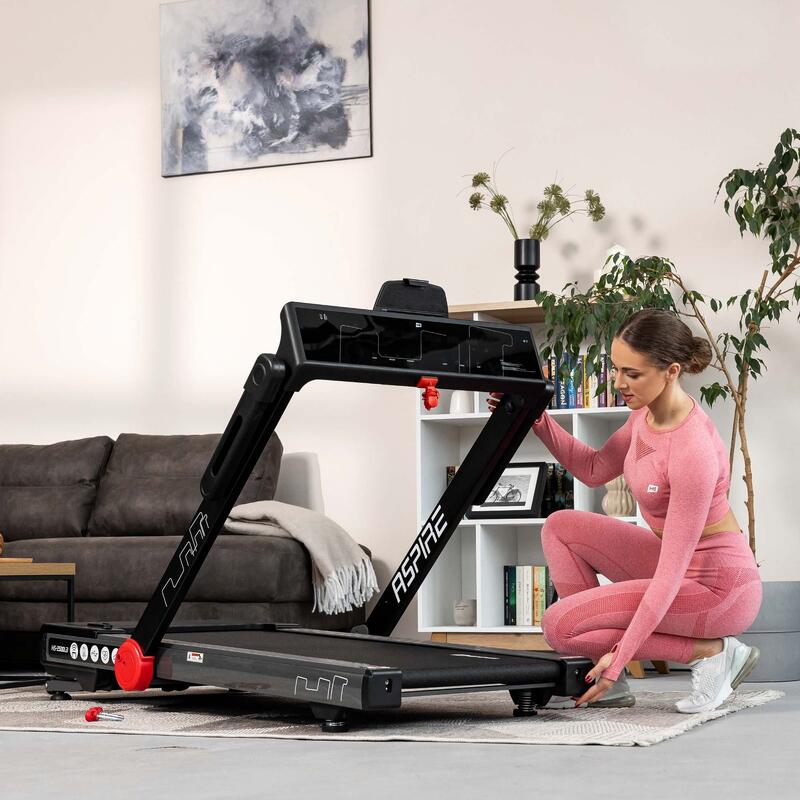 Bieżnia treningowa elektryczna do biegania Hop-Sport Aspire