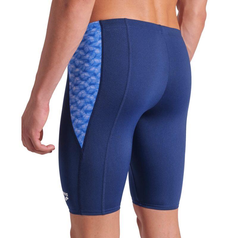 Jammery Arena Monogram Navy - spodenki do kolan do pływania