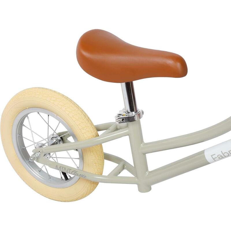 FABRICBIKE Mini Classic 12'' - Bicicletă echilibru copii 2-5 ani. Beige