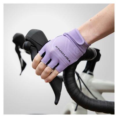 Guanti corti Endura Xtract Lite da donna Viola/Nero 2/7