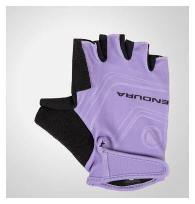 Guanti corti Endura Xtract Lite da donna Viola/Nero 7/7
