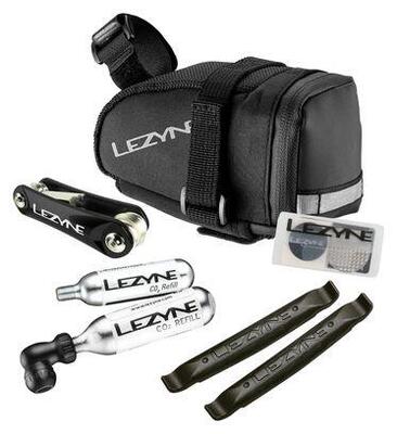 Lezyne M - Borsa da sella Caddy CO2 Kit + Strumenti Nero