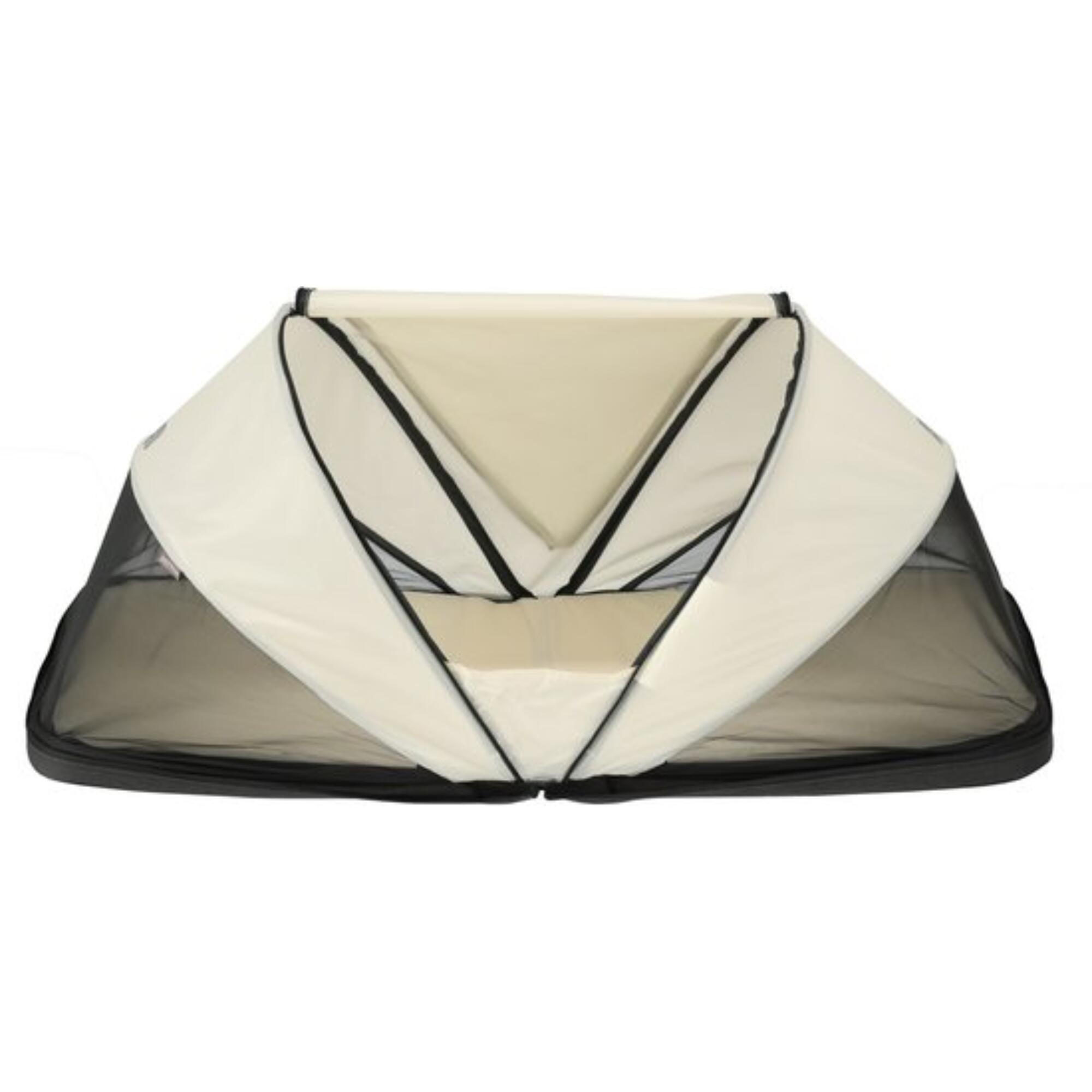Deryan cutey cama de camping - tenda para bebê - creme