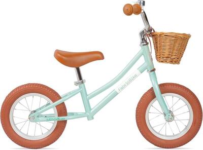Fabricbike mini classic - loopfiets 12" voor kinderen van 2 tot 5 jaar. groen