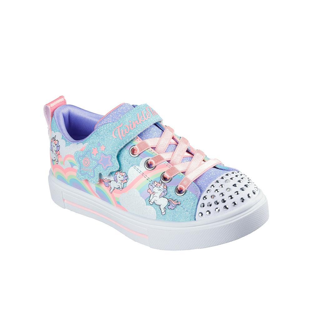 Zapatillas Skechers Niña Twinkle Sparks - Jumpin' Clouds Azules 2/4