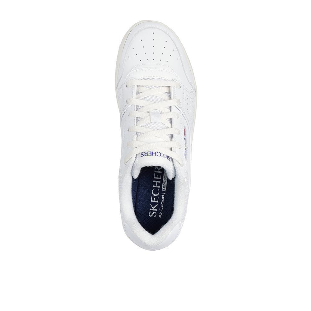 Zapatillas Skechers Hombre Sport Court 2.0 - Crowne Blancas 3/4