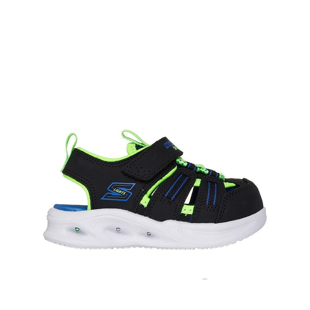 SKECHERS Sandálias Skechers Menino Sola Glow Pretas