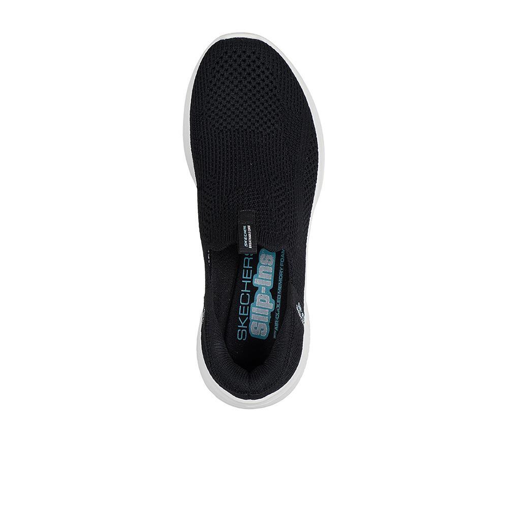 Sapatilhas Skechers Mulher Ultra Flex 3.0 - Breezy Bliss Pretas 3/4