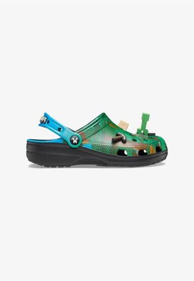 Zuecos Surf Crocs MINECRAFT CLS CLG Verd