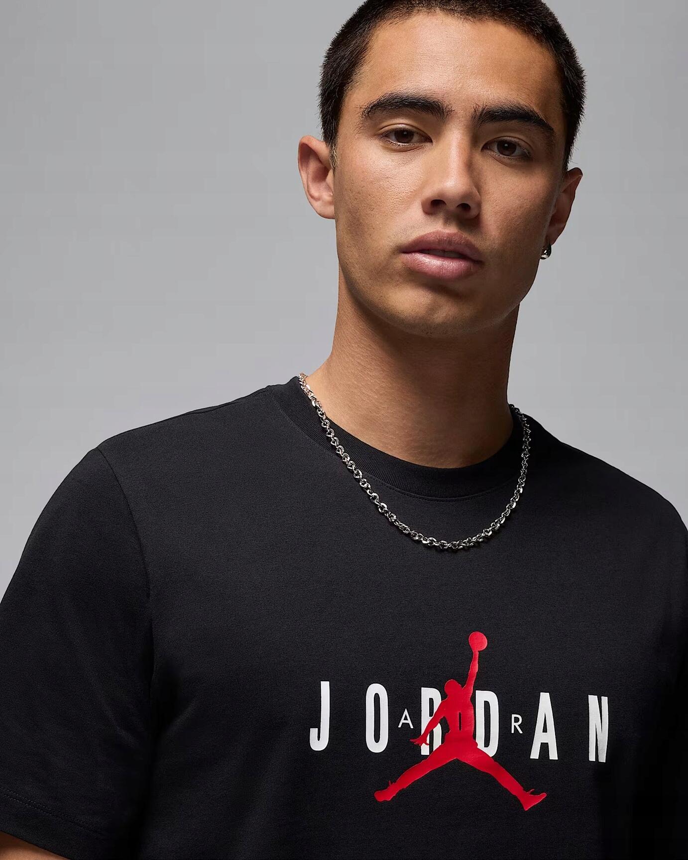 T‑Shirt Homme Nike Jordan Mj Jdn Air Stretch Ss Crew 4/6