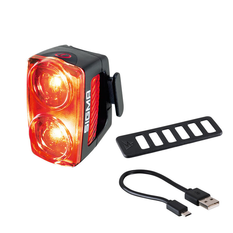 Lumină spate pentru bicicletă Sigma Buster RL150, 150 lumeni, roșie