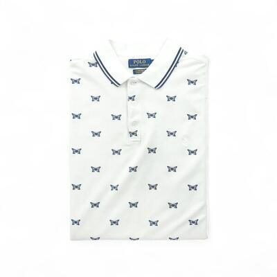 Seconda Mano - Maglia polo a maniche corte da uomo in mesh - Stato molto buono