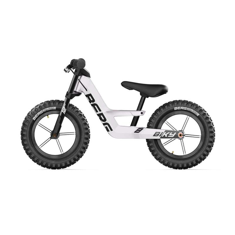 Vélo d'équilibre avec Frein à main BERG Biky Cross Blanc