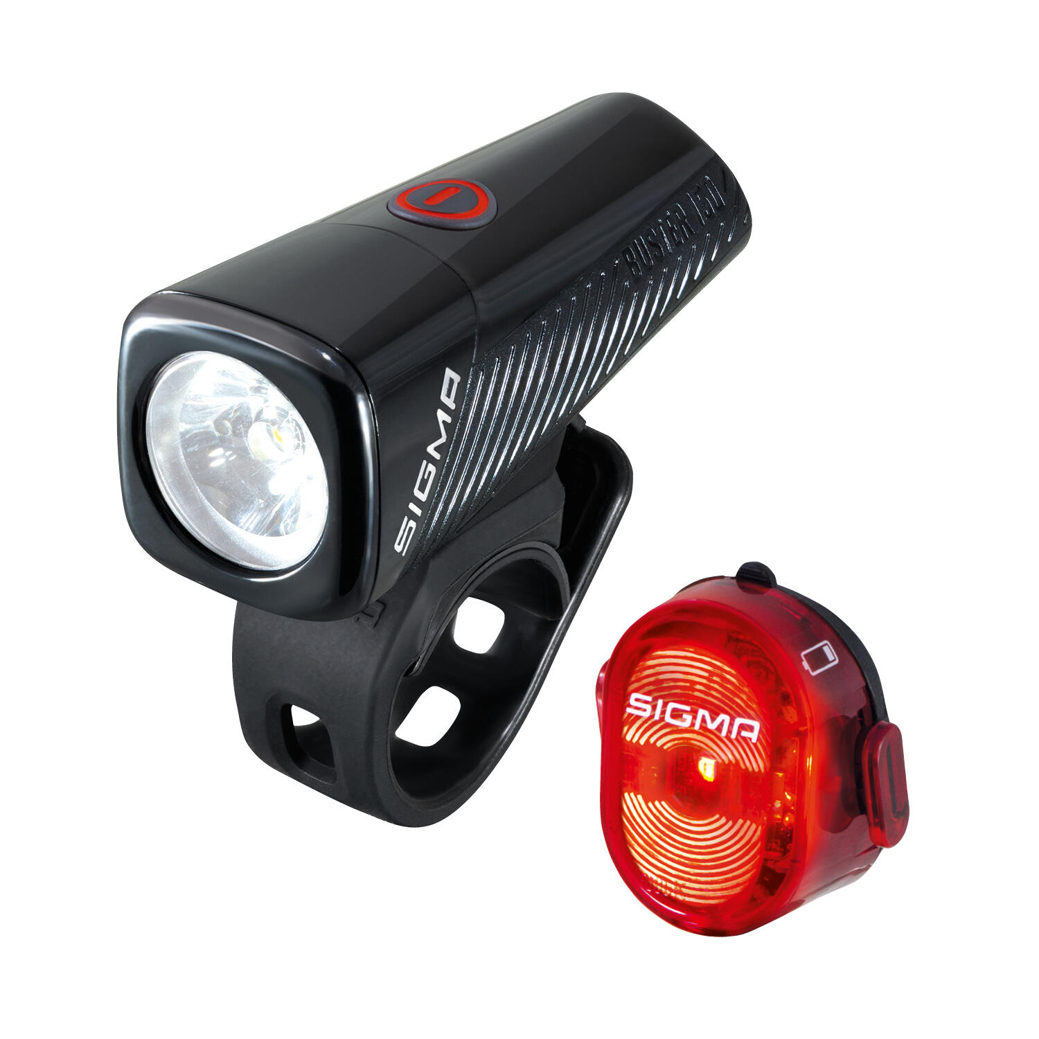 Iluminação bicicleta impermeável recarregável buster 150 nugget ii flash