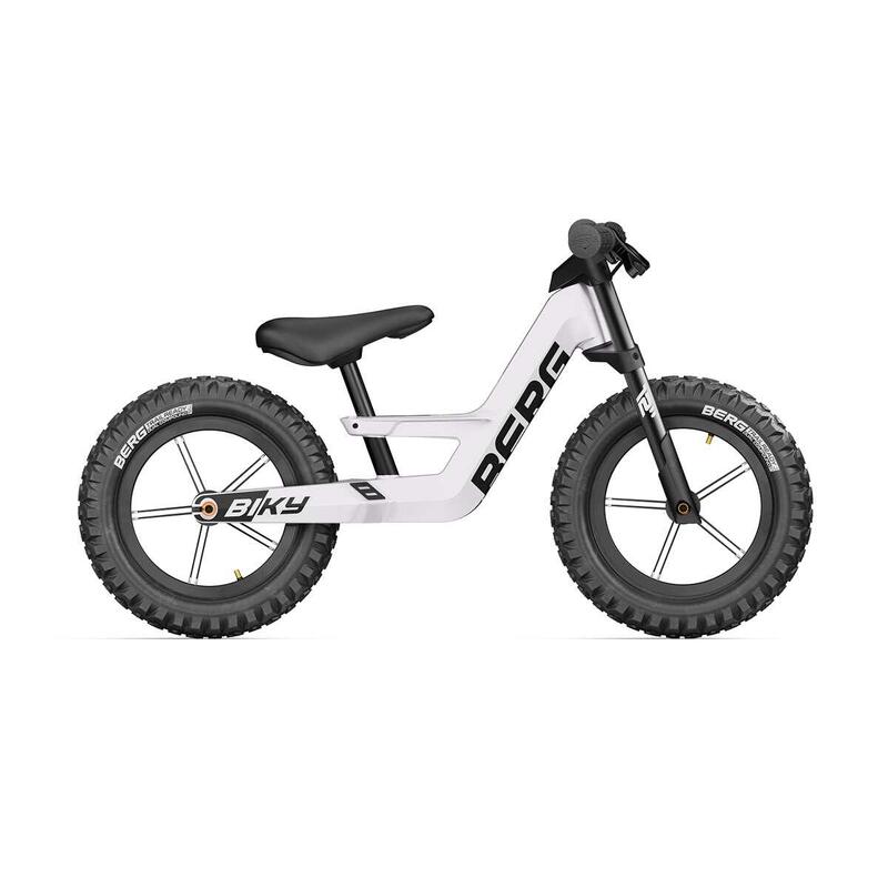 Vélo d'équilibre avec Frein à main BERG Biky Cross Blanc