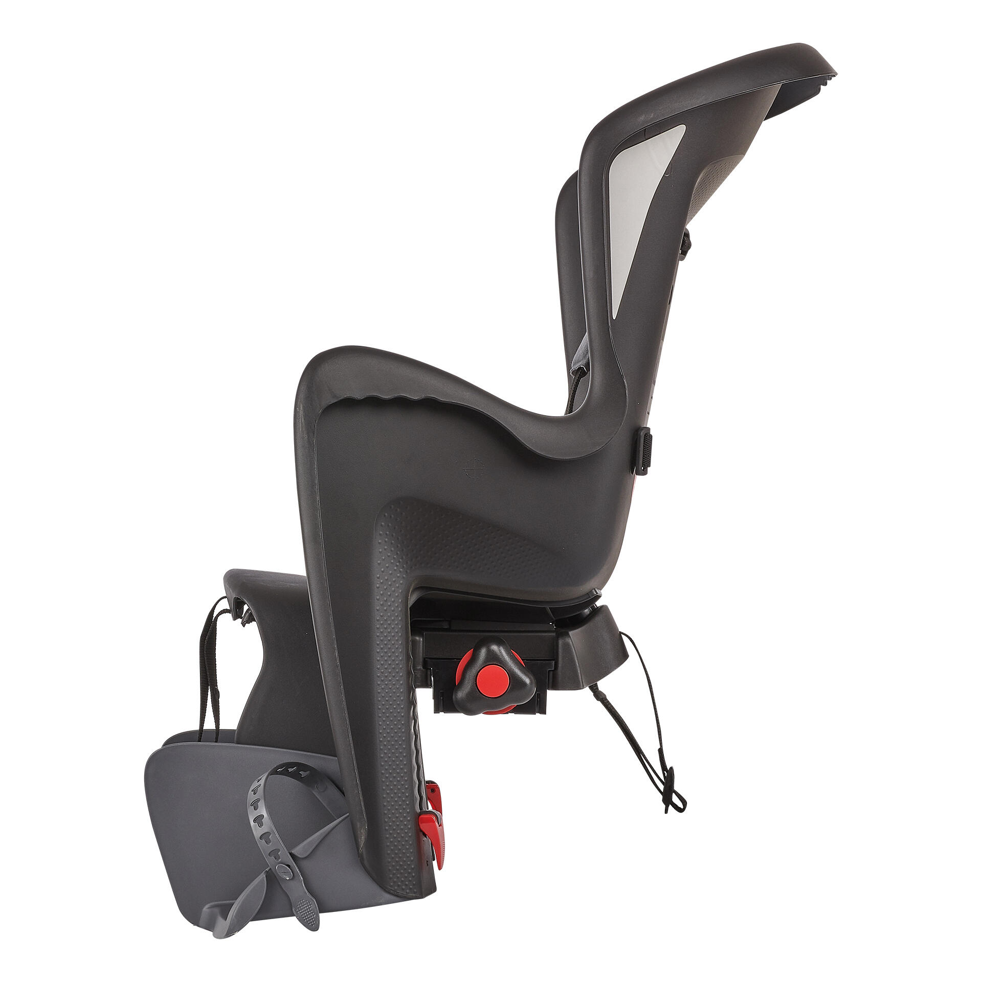 Seggiolino Posteriore Bambini Bici Portapacchi  BILBY  Nero/Grigio 3/8