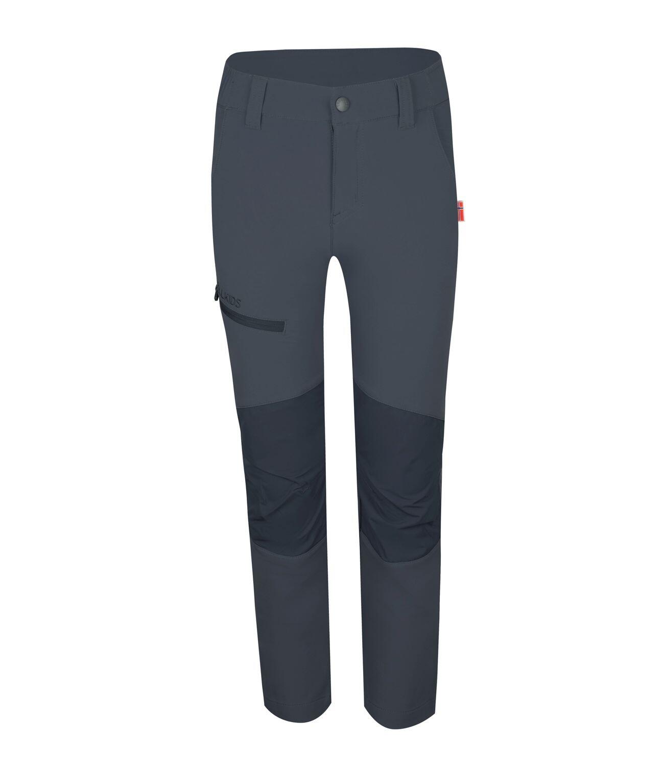 TROLLKIDS Kinder Softshellhose LYSEFJORD XT Anthrazit