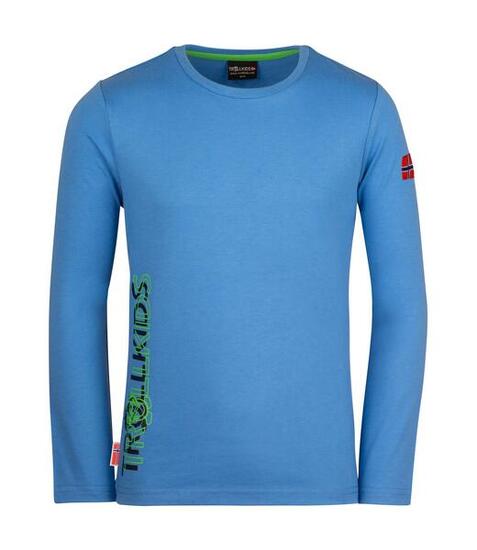 Kinder Longsleeve Stavanger Marineblau / Mittelblau