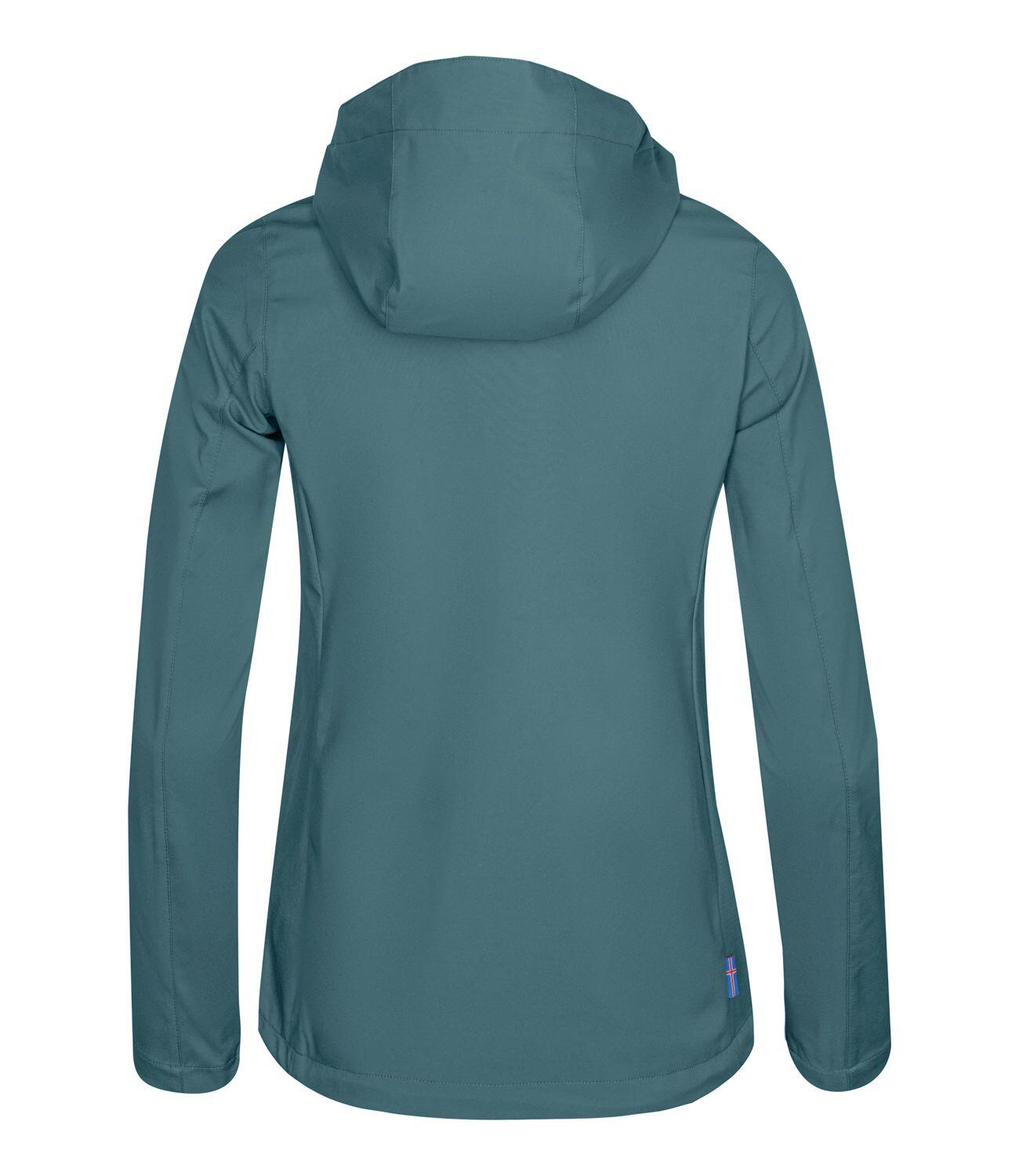 Damen Softshelljacke Skogar Gletschergrün 2/3