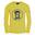 T-shirt long enfant Troll jaune trouble/bleu marine