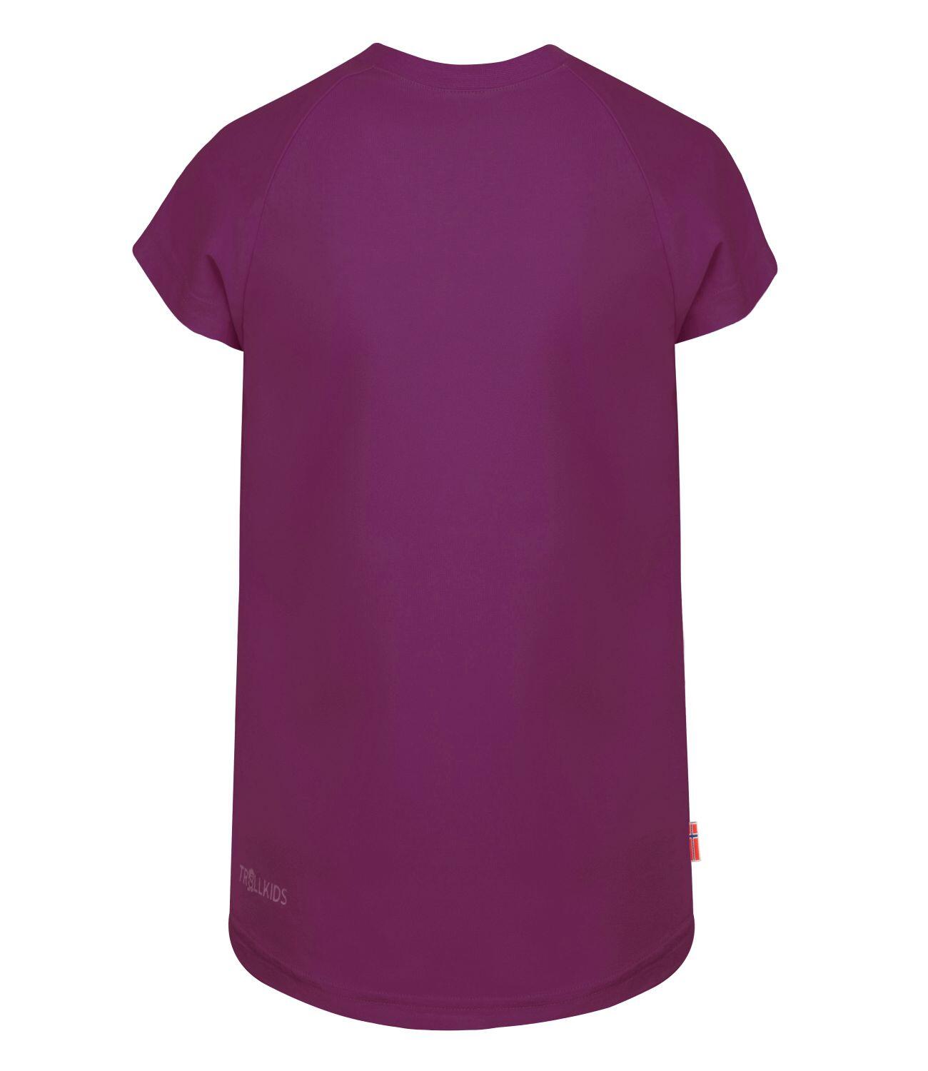 Kinder T-Shirt Bergen Maulbeere/Orchidee 2/3