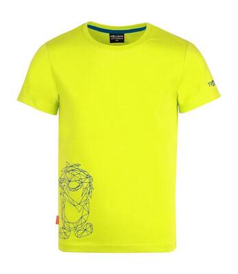 Kinder T-Shirt Oppland Marineblau/Grün