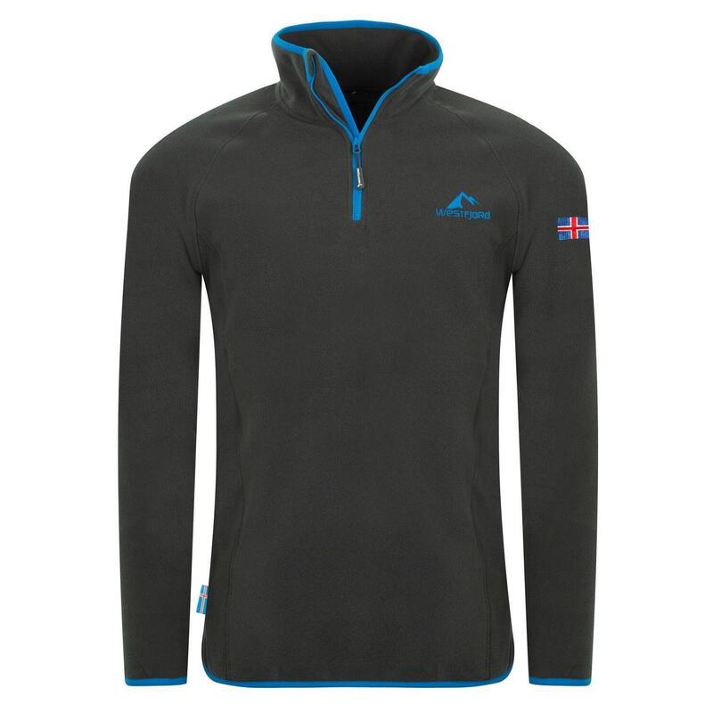Pull polaire homme Hekla anthracite