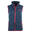 Gilet Katla pour femme Bleu marine / Magenta