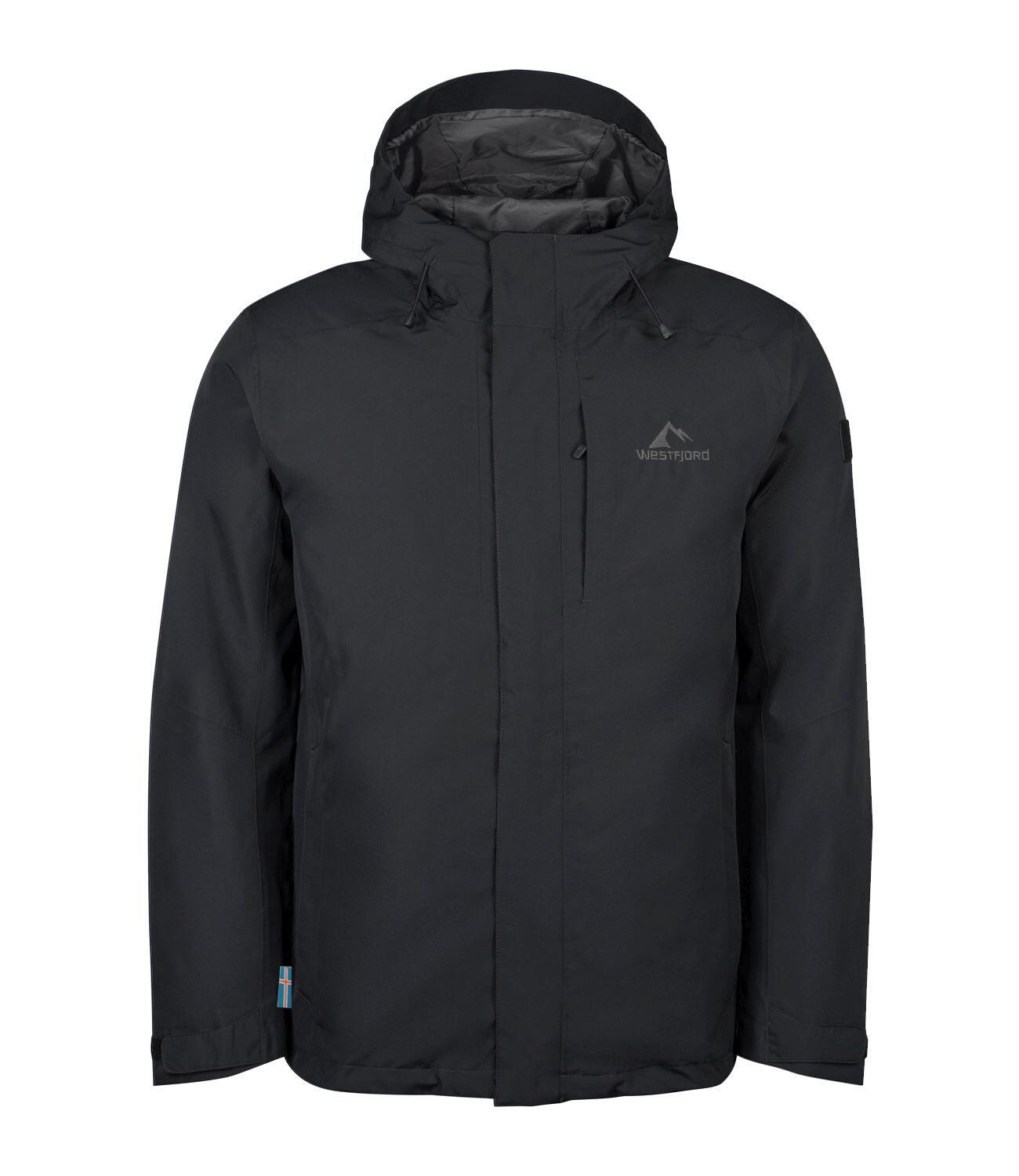 WESTFJORD Herren 3in1 Jacke Skogafoss Schwarz