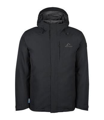 Herren 3in1 Jacke Skogafoss Braun/Marineblau