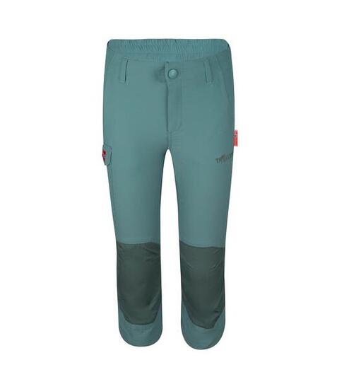 Kinder Trekkinghose Hammerfest 3/4 Leuchtendes Blau