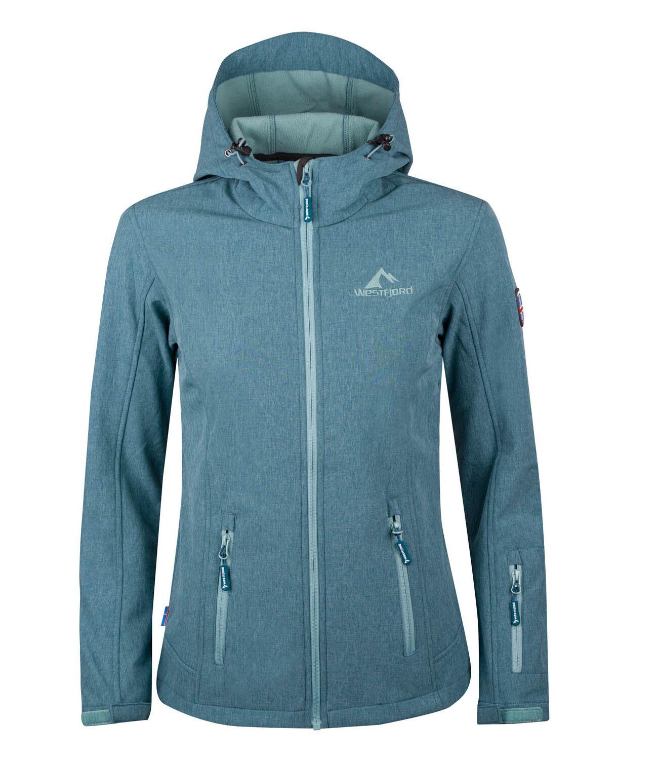 WESTFJORD Damen Softshell Jacke Eldfjall Granitgrün