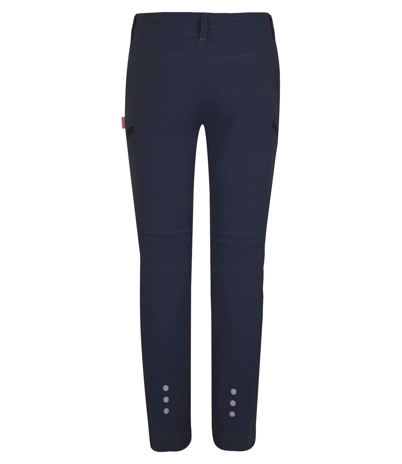 Kinder Trekkinghose Kjerag Zip Off Marineblau 2/6