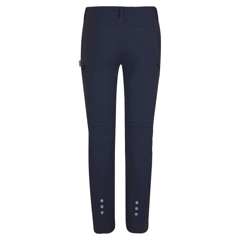 Pantalon de trekking pour enfants Kjerag Zip Off bleu marine