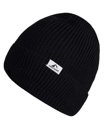 Herren Strickmütze Borganes Schwarz