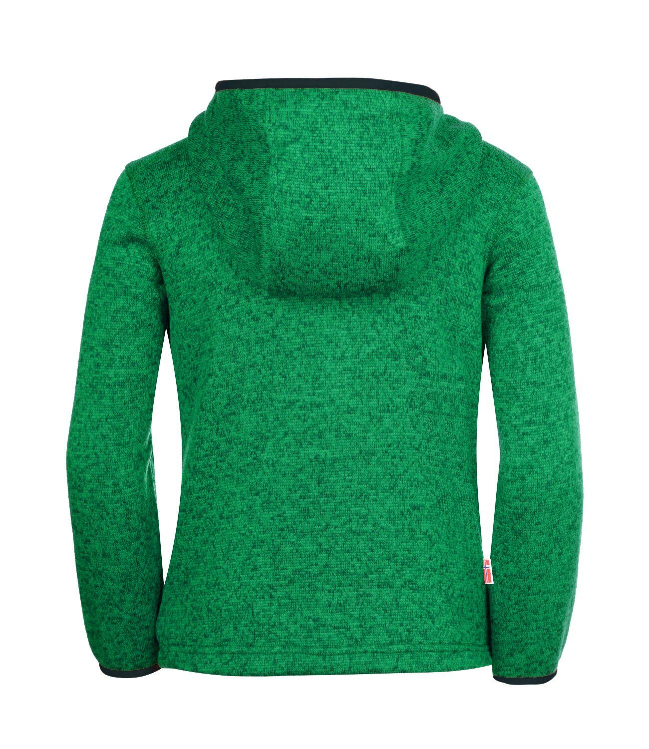 Kinder Hoodie Jondalen XT Pfeffergrün/Marineblau 2/2